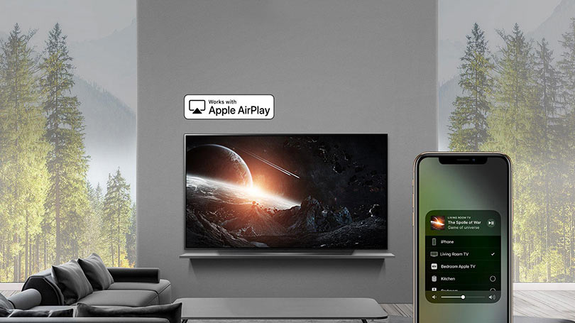 Airplay 2 در ال جی UM7660