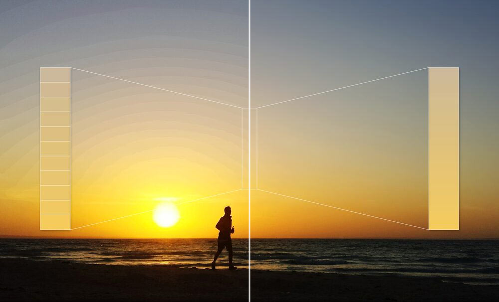 تلویزیون سونی X8000H با تکنولوژی Super Bit Mapping HDR